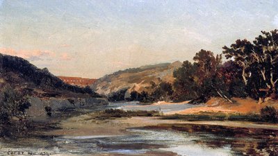 Aqueduct, 1839 by Jean Baptiste Camille Corot